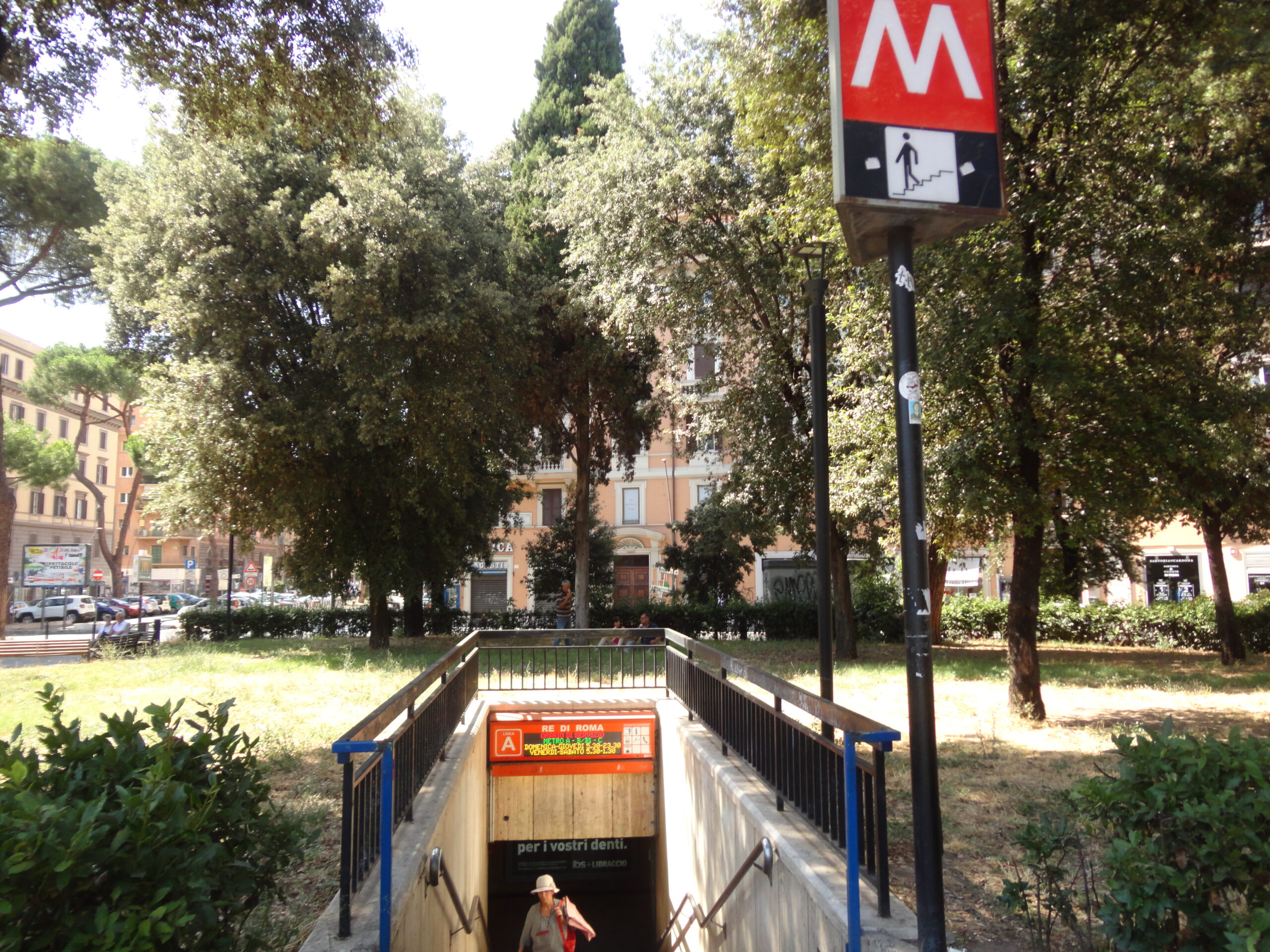 Parcheggio per Metro A Giulio Agricola