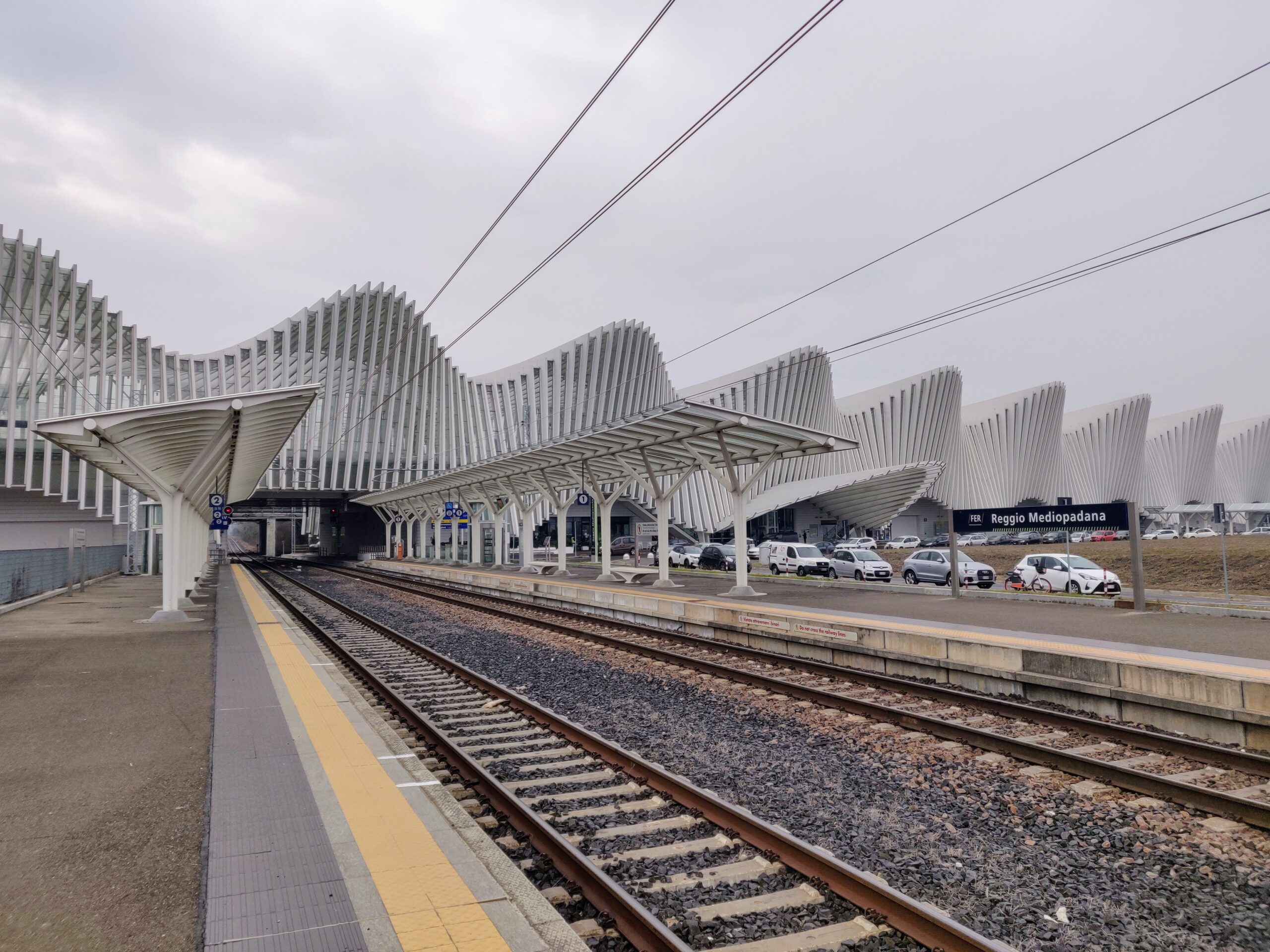Parcheggio per la Stazione AV Mediopadana